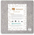 Wool Ironing Mat for Quilting - 17" x 17" XL Large Felt Ironing Pad 1/2" Thick, 100% New Zealand Wool Heat Resistant for Ironing, Sewing, Cutting on Ironing Board, Tabletop, Dryer, Countertop