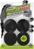 Slipstick GorillaPads Non Slip Furniture Pads/Gripper Floor Protectors (Set of 8) 2 Inch Round Self Adhesive Rubber Stoppers for Furniture Legs, CB151