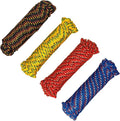 Diamond Braided Polypropylene Rope Nylon Mix Thick Heavy Duty Ropes 1/4 inch 100ft High Strength Perfect for Clothesrope Camping Hiking and Other Outdoor Activities 1/4 100ft 4Pack Rope