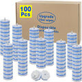 100 Count Toilet Wand Refills for Clorox, Disposable Toilet Brush Compatible with Clorox ToiletWand Cleaning System, Upgrade Fiber Bowl Cleaner Brush for Closestool Cleaning