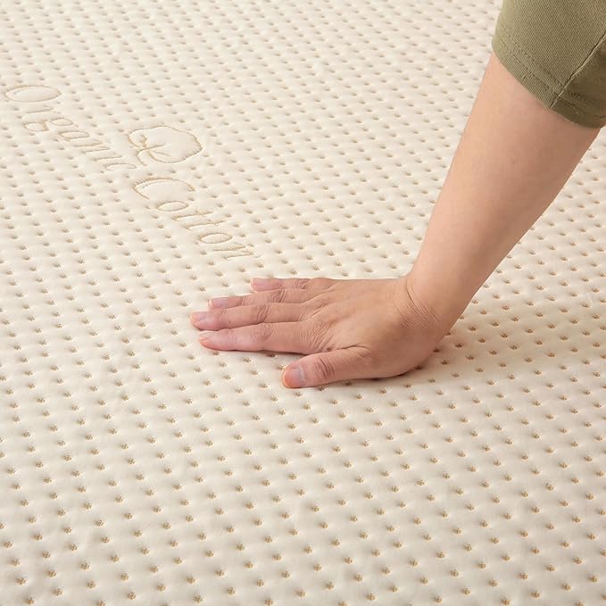 Crib Luxury Organic Cotton Mattress Protector - Skin Friendly, Waterproof, Breathable & Absorbent Crib Mattress Pad - Premium Protector for Baby and Toddler Beds - Fitted for Standard Baby Crib Size