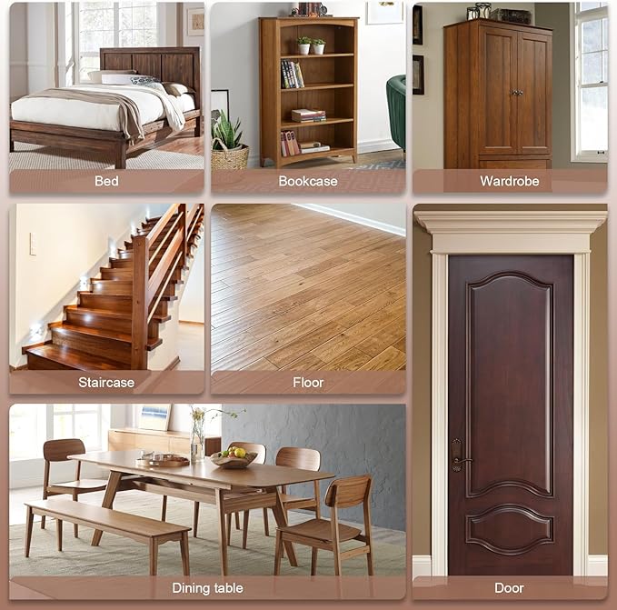 20 Colors Wood Filler Sticks Furniture Markers Touch up,Fill Putty Stick for Repair Furniture Scratch,Scuffs,Cracks and Nail Holes on Floors,Cabinets,Tables,and Doors Tables