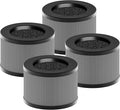 MK01 & MK06 True HEPA Filter Replacement for MK01 MK06, TZ-K1 and DH-JH01 Air Purifier, Smoke Remover Version, Grey, 4 Pack