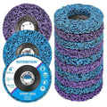 10 Pack Strip Discs Stripping Wheel 4 inch for Angle Grinder Clean and Remove Paint Coating Rust Welds Oxidation (4" x 5/8")