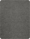 KING MOUNTAIN Fine Linen Repair Patches, Self-Adhesive Linen Fabric Patches, 8X11 inch Extra Size, Multi Color, Can be Used for Linen Sofa Repair and Linen Clothes Repair(8" x 11",Dark Grey 2.0)