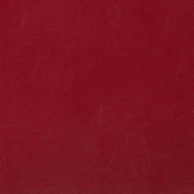 SIMPLIHOME Avalon 42 inch Wide Contemporary Rectangle Storage Ottoman in Red Vegan Faux Leather, Assembled, for the Living Room, Entryway and Family Room