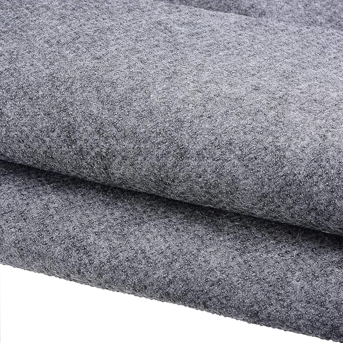 Ultra Strong Anti-Slip Thin Rug Felt Pad 5 x 8 Feet for Hardwood Floors, Non Slip Carpet Padding, Non Skid Area Rug Mat Keep Your Rugs in Place- Gray