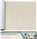 Velvet Repair Patch, Self-Adhesive Flannel Fabric Patch, Multi Colors, Microfiber Patch，Can be Used to Patch Sofas, Car Seats, Handbags, Jacket Holes and Tears (Khaki)