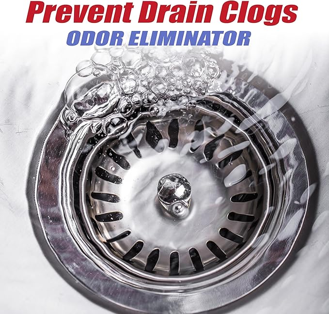 SANI 360° Sani Sticks Drain Cleaner and Deodorizer, 24 Count, Lemon Scent Enzyme Pipe Cleaners, Eliminate Odors, Prevent Clogged Drains, Safe for Sinks, Bathtub Drains, Septic Tanks