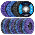 12 Pack 4-1/2" x 7/8" Strip Discs Stripping Wheel Fit Angle Grinder Clean and Remove Paint Coating Rust Welds Oxidation