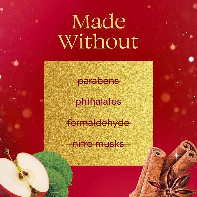 Glade Automatic Spray Refill, Warm Apple & Spices, Scented Air Freshener for Home and Bathroom, 6.2 Oz, 3 Count