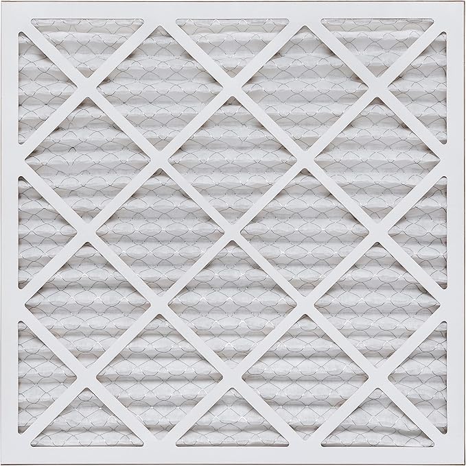 Aerostar 22x22x1 MERV 8, Pleated Air Filter, 22x22x1, Box of 6, Made in the USA