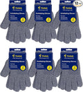 Yiclick 12Pcs Heavy Exfoliating Gloves, Body Scrub Glove For Shower Bath, Body Scrub Exfoliator, Exfoliating Body Scrubber for Bath Shower Exfoliation, Exfoliate Sponge Loofah Washcloth Mitt Men Women