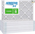 15x20x1 AC and Furnace Air Filter by Aerostar - MERV 8, Box of 12