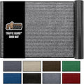 GORILLA GRIP Traffic Guard Door Mat, 59x24, Heavy Duty Welcome Mats, Commercial Office Space Doormat, Waterproof, Fade Resistant, Strong Rubber Backing, Low Profile, Shoe and Boot Scraper, Light Gray