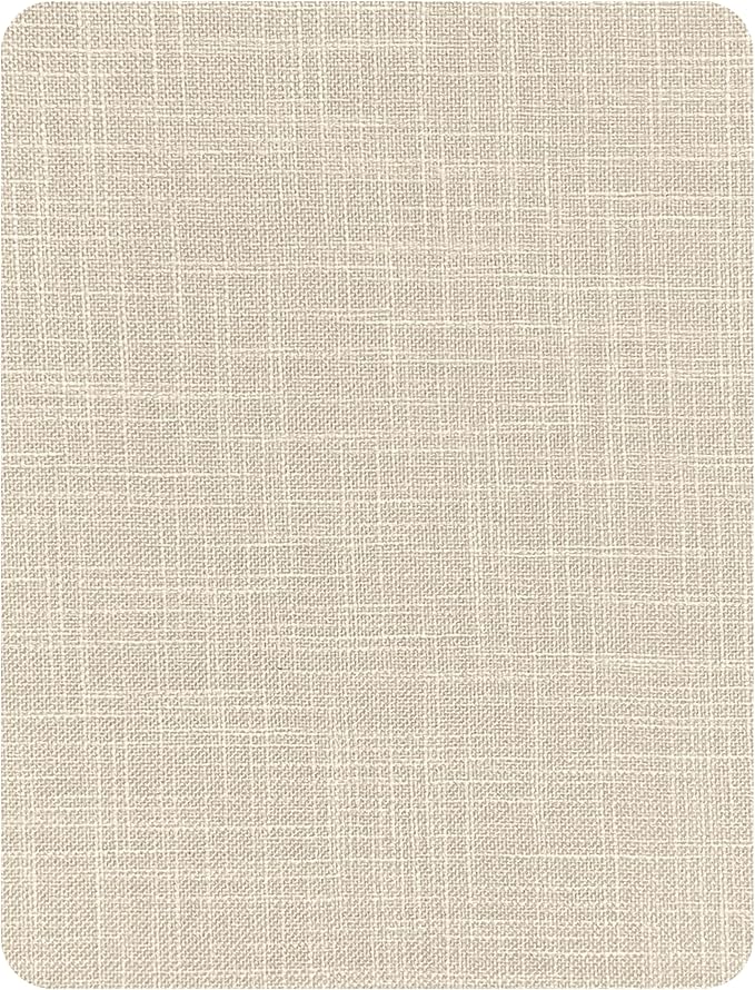 KING MOUNTAIN Fine Linen Fabric Patches, Self-Adhesive, 8x11 inch Extra Size, Multi Color, For Linen Sofa and Clothes Repair