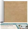 Velvet Repair Patch, Self-Adhesive Flannel Fabric Patch, Multi Colors, Microfiber Patch，Can be Used to Patch Sofas, Car Seats, Handbags, Jacket Holes and Tears (Beige)