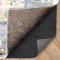 Felt Rug Pad, 3 x 5 Ft Rubber Non-Slip Rug Pad Gripper, Keep Rugs Secure and in Place, Extra Strong Under Carpet Mat Cushion - for All Floors