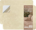 Azobur Fabric Couch Repair Patch 8.3 x 11 inches,Self-Adhesive Fabric Repair Patch for Furniture,Handbag,Sofa,Car Seats-(Khaki)