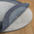 RUGPADUSA - Eco-Plush - 9' Round - 1/2" Thick - 100% Felt - Luxurious Cushioned Rug Pad - Available in 3 Thicknesses, Many Custom Sizes