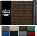 GORILLA GRIP Traffic Guard Door Mat, 59x24, Heavy Duty Welcome Mats, Commercial Office Space Doormat, Waterproof, Fade Resistant, Strong Rubber Backing, Low Profile, Shoe and Boot Scraper, Brown