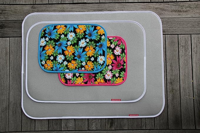 Premium Ironing Pad, Designed Especially for Quilters and Crafters, Classic, Silver, 17 in x 25 in