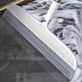 Rubber Squeegee Broom for Floors, 51.77" Long Handle Multi-Surface Magic Broom, Pet Hair Remover Scraper for Laminate Carpets, Windows, Mirrors, Rugs, Hardwood, Tile Cleaning