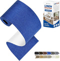 KING MOUNTAIN Linen Repair Patches, Self-Adhesive Fabric Patches, 4 X 63 inch Extra Size, Multi Color, Can be Used for Sofa Repair and Linen Clothes Repair (Navy Blue)