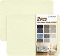 Fine Linen Repair Patches - Self-Adhesive Fabric Patches, 8x11 inch, 2 PCS, Multi Color, for Sofa and Clothes Repair