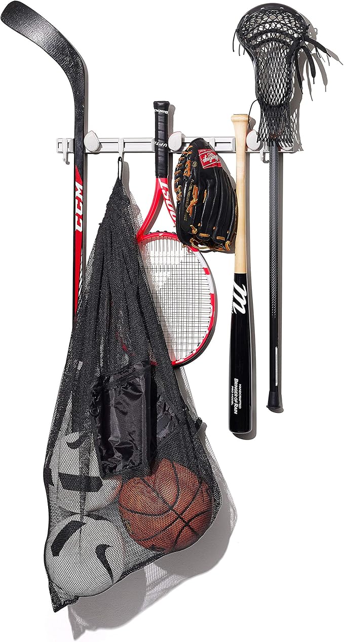 OXO Good Grips Wall-Mounted Mop and Broom Organizer