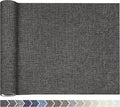 KING MOUNTAIN Fine Linen Repair Patches, Self-Adhesive Linen Fabric Patches, 12X40 inch Extra Size, Multi Color, Can be Used for Linen Sofa Repair and Linen Clothes Repair(12" x 40",Dark Grey 2.0)