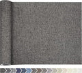 KING MOUNTAIN Coarse Linen Repair Patches, Self-Adhesive, 12x40 Inch, Dark Grey, Polyester, Washable, for Linen, Nylon, Cotton, Leather