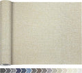 Coarse Linen Repair Patches, Self-Adhesive Linen Fabric Patches, 12X40 inch Extra Size, Multi Color, Can be Used for Linen Sofa Repair and Linen Clothes Repair(12" x 40",Beige 1.0)