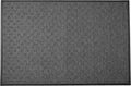 Kempf Water Retainer Entrance Mat, Indoor Outdoor Rubber Rug, Moisture Trapping, Absorbent Mat (4' X 6', Black)