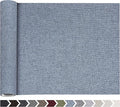 Fine Linen Repair Patches, Self-Adhesive Linen Fabric Patches, 12X40 inch Extra Size, Multi Color, Can be Used for Linen Sofa Repair and Linen Clothes Repair(12" x 40",Blue Grey)