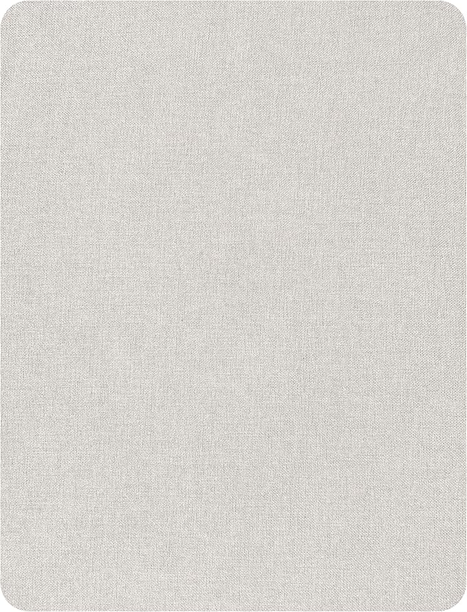 KING MOUNTAIN Fine Linen Repair Patches, Self-Adhesive Linen Fabric Patches, 8X11 inch Extra Size, Multi Color, Can be Used for Linen Sofa Repair and Linen Clothes Repair(Beige,8" x 11")